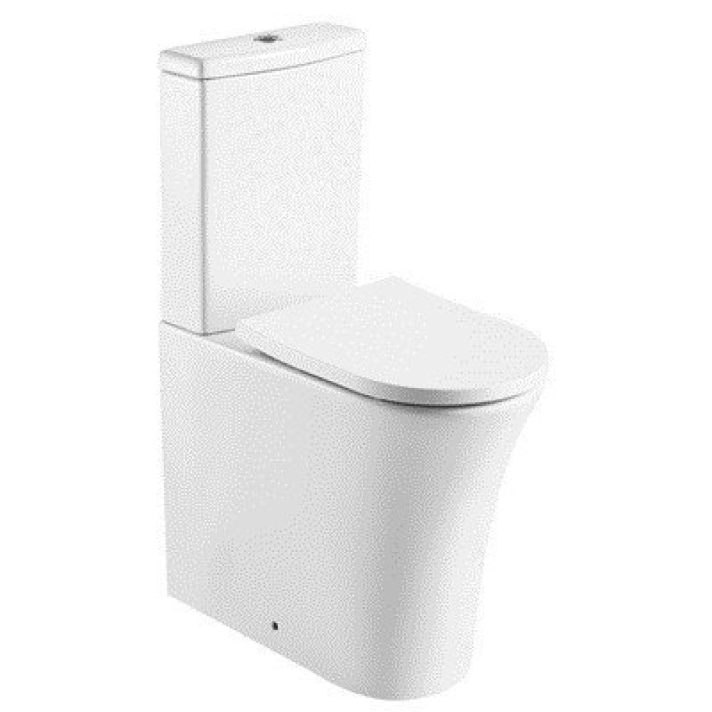 Kartell Kameo Close to Wall Rimless Close Coupled WC Pan & Cistern