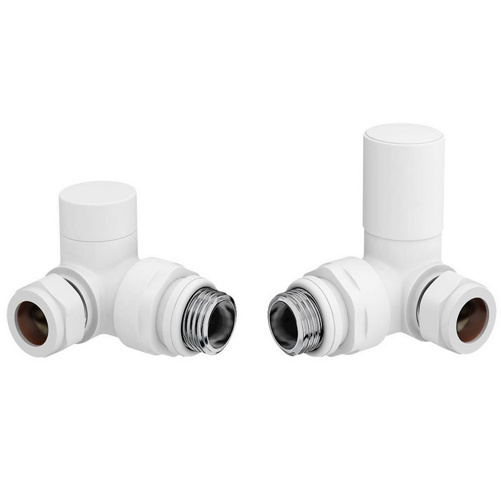 Kartell Modern Corner White Valves Pair