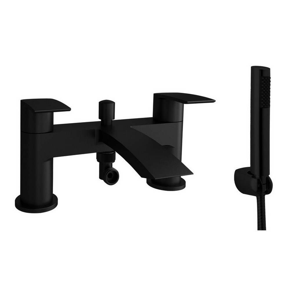 Kartell Nero Curve Bath Shower Mixer