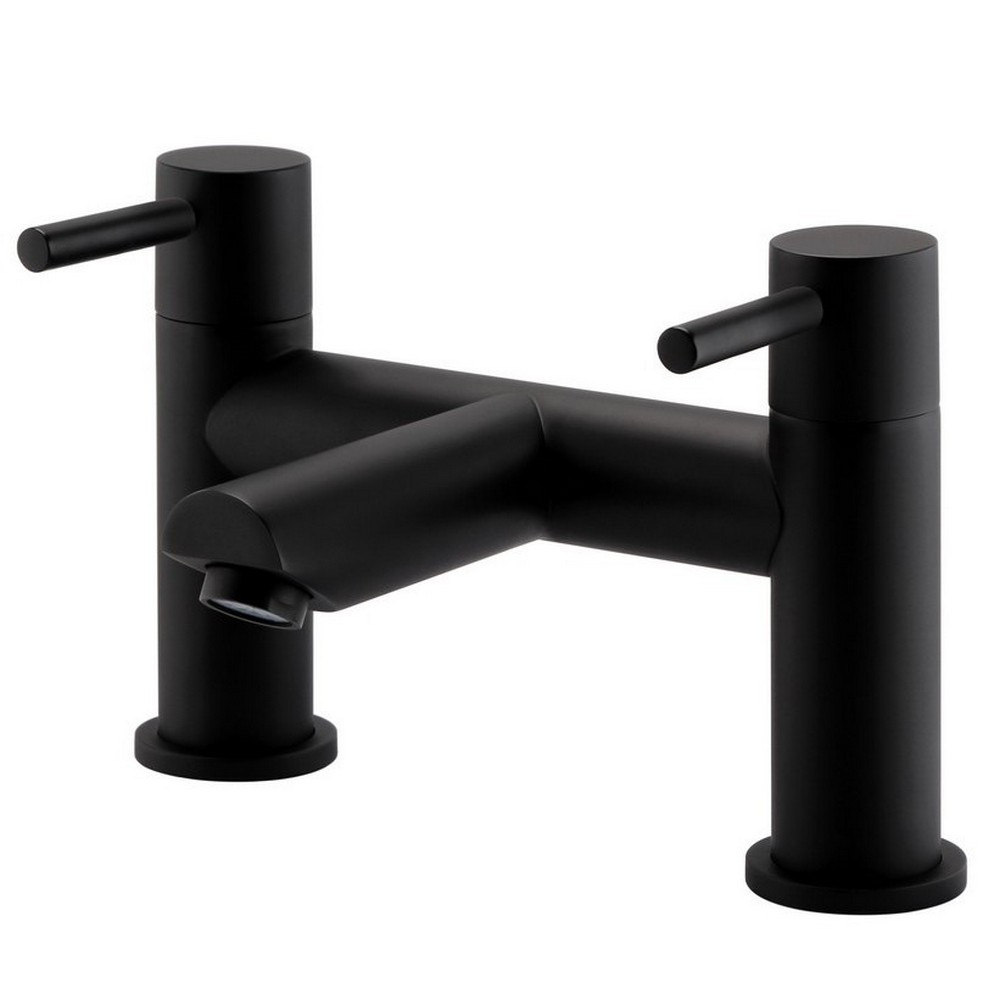 Kartell Nero Round Bath Filler