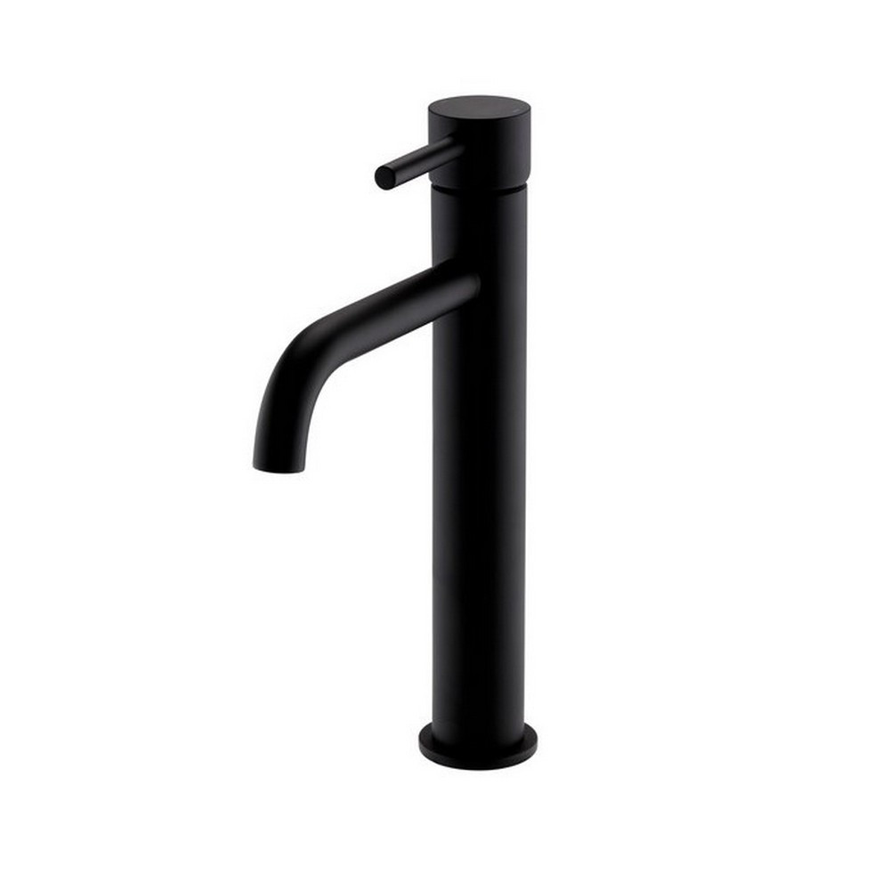 Kartell Nero Round Hi Rise Mono Basin Mixer