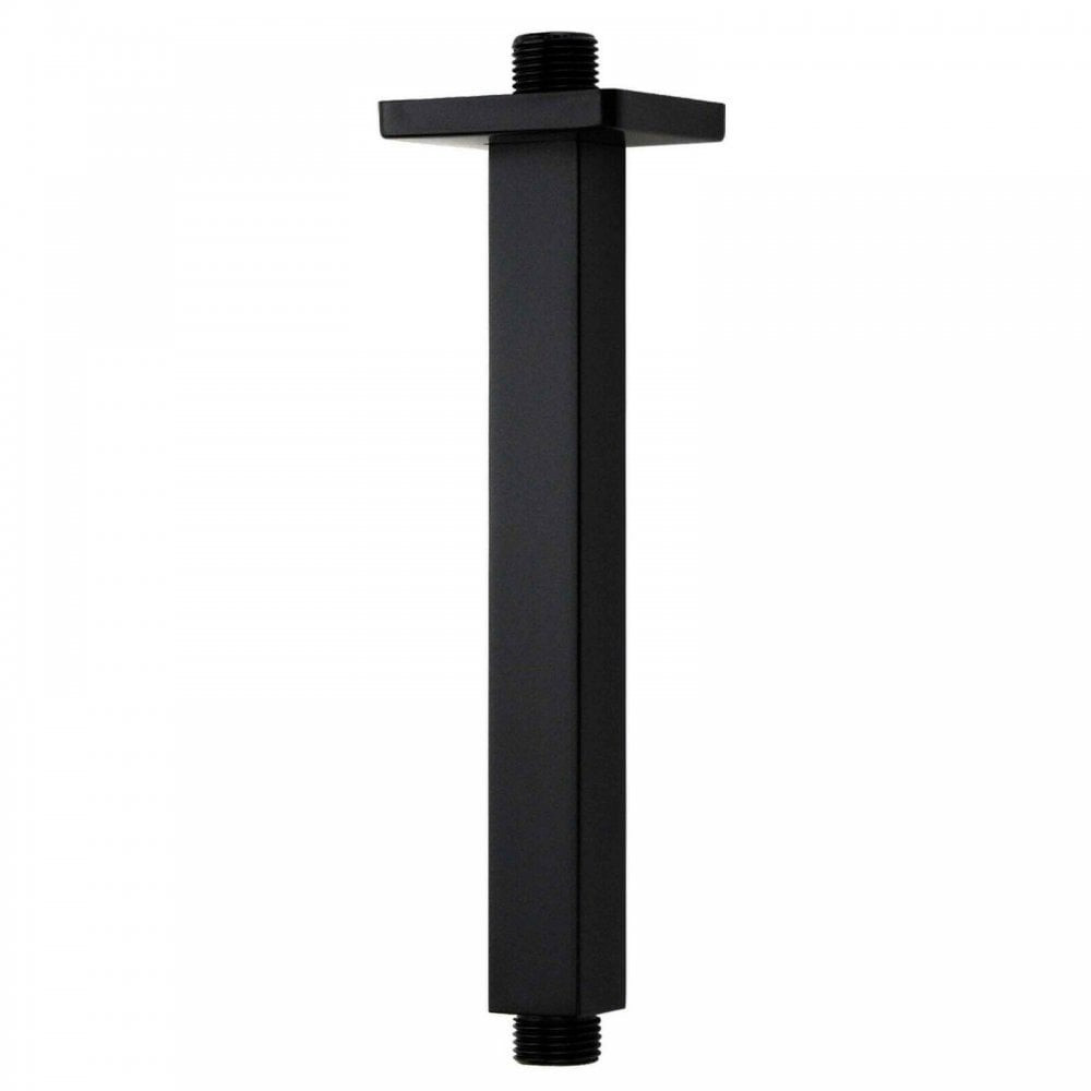 Kartell Nero Square Ceiling Mounted Shower Arm