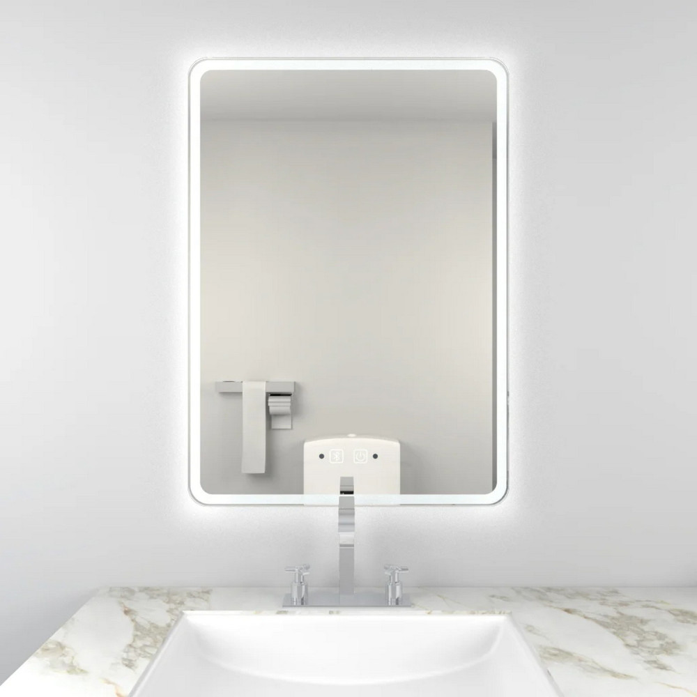 Kartell Optima 700 x 500mm Bluetooth LED Bathroom Mirror