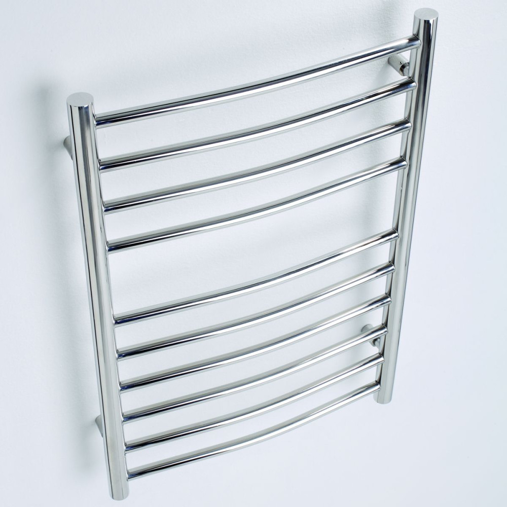 Kartell Orlando Stainless Steel Curved Towel Rail 1200 x 500mm