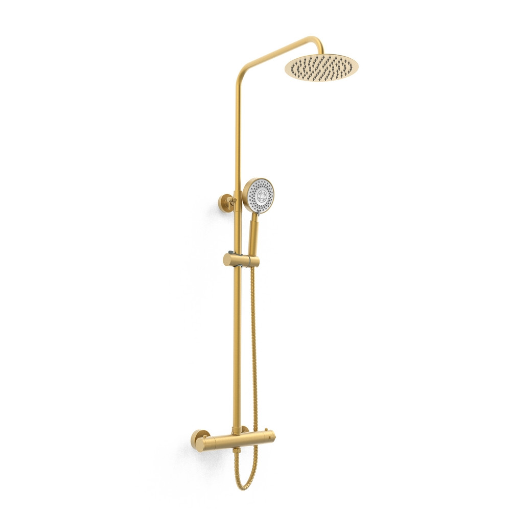 Kartell Ottone Round Thermostatic Exposed Bar Shower