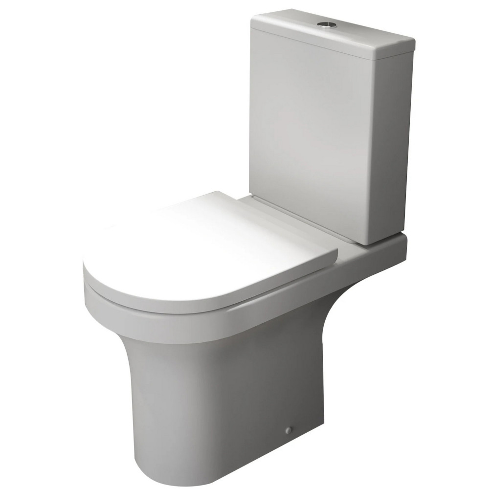 Kartell Ozone Rimless Comfort Height WC Pan and Seat