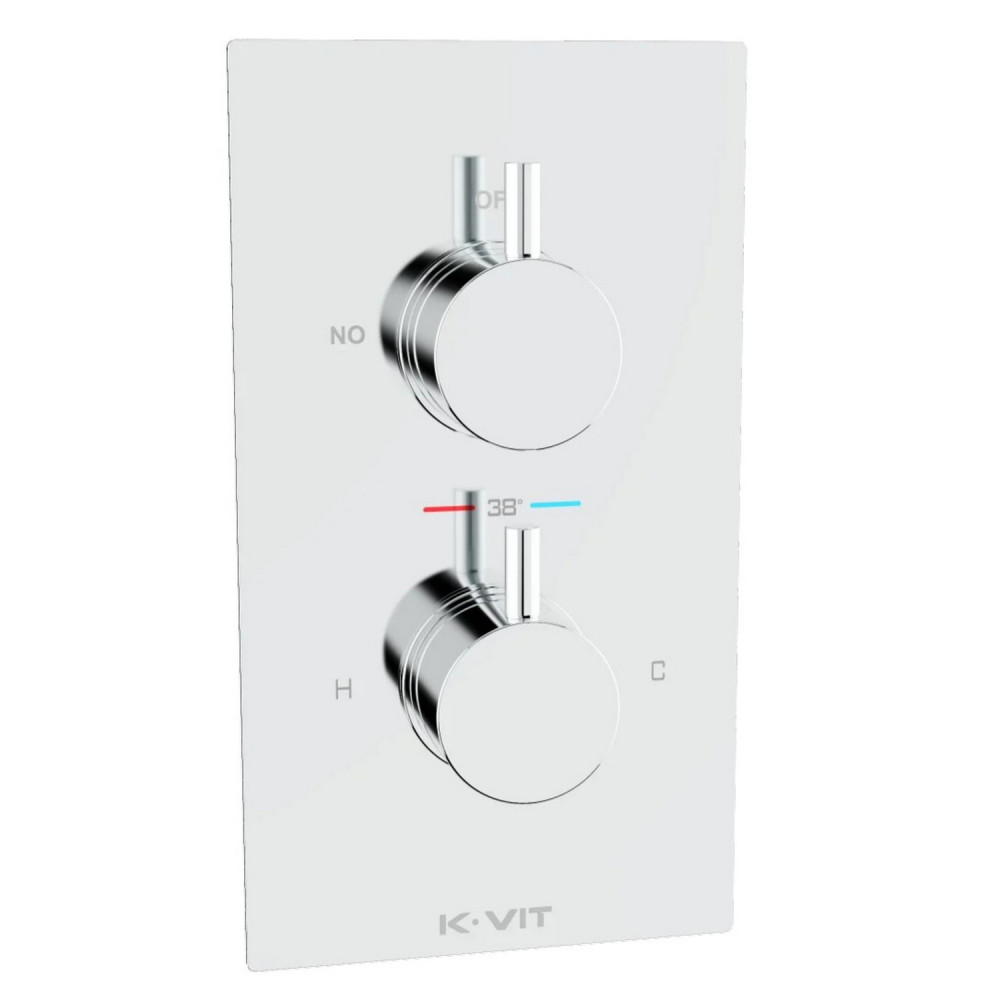 Kartell Plan Concealed Thermostatic Shower Valve