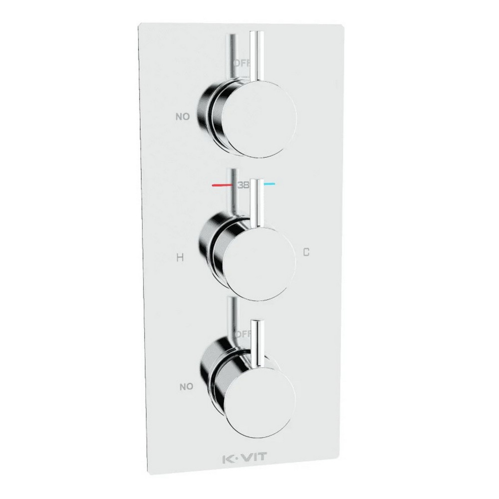 Kartell Plan Concealed Thermostatic Triple Function Shower Valve
