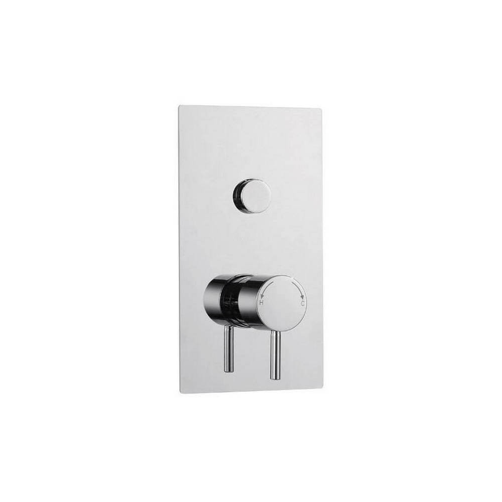 Kartell Plan Single Push Button Concealed Thermostatic Valve