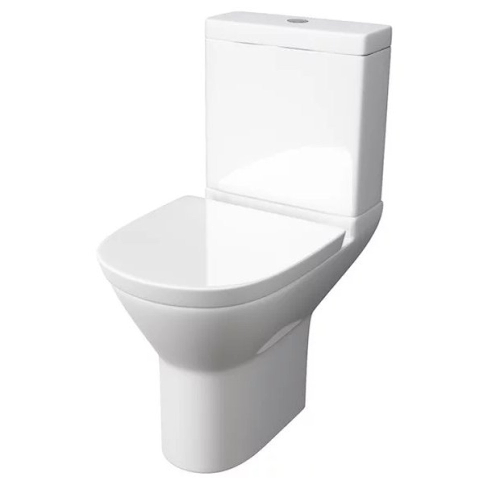 Kartell Project Round C/C WC, Cistern and Soft Close Seat