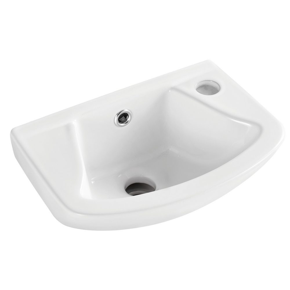 Kartell Proton 355mm 1TH Wall Hung Cloakroom Basin