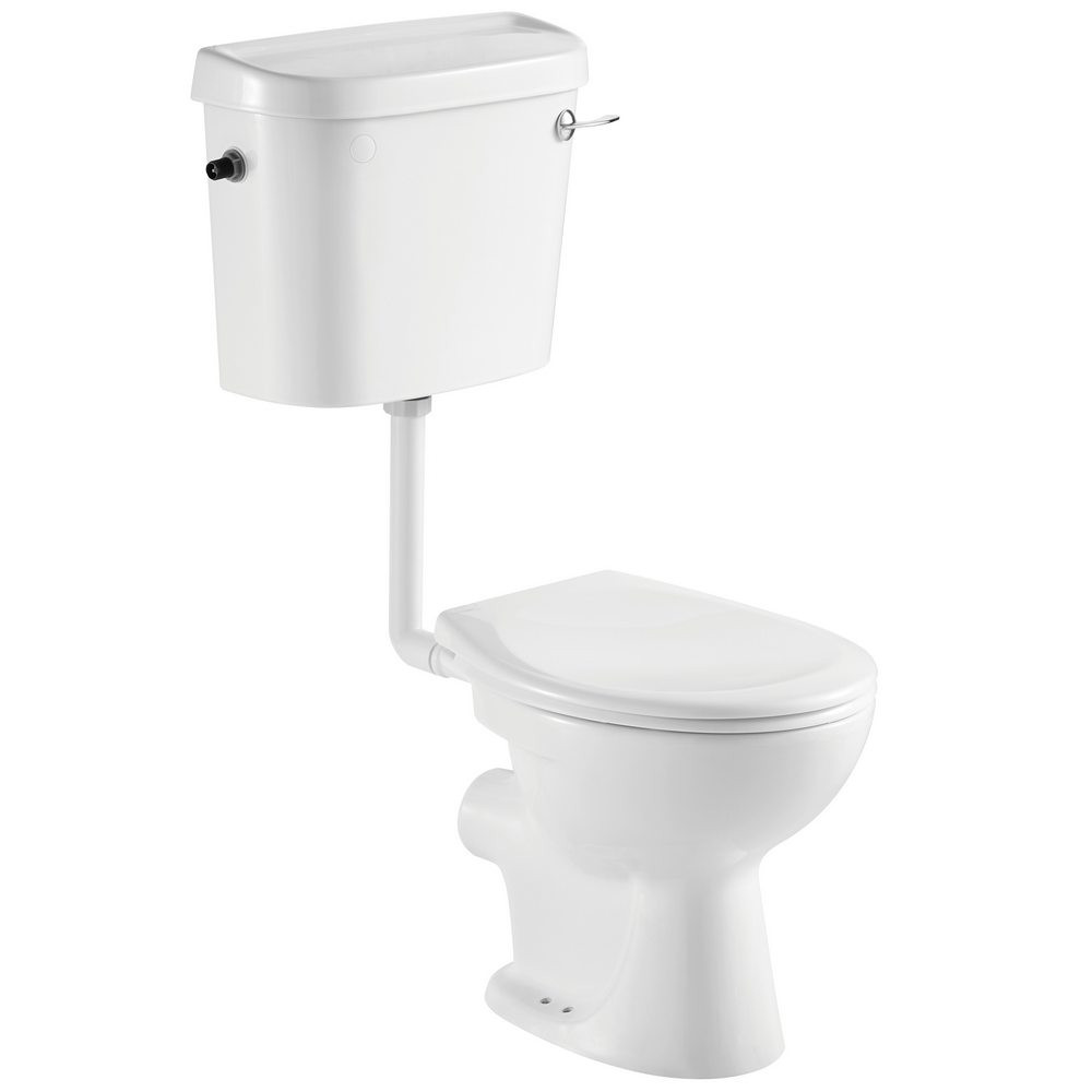 Kartell Proton Low Level WC with Side Feed Cistern and Seat