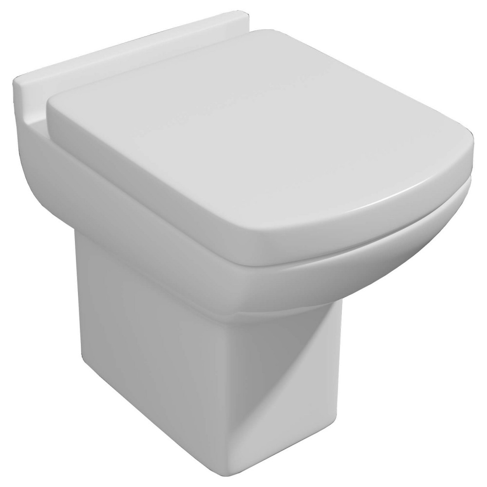 Kartell Pure Back to Wall WC Pan & Soft Close Seat
