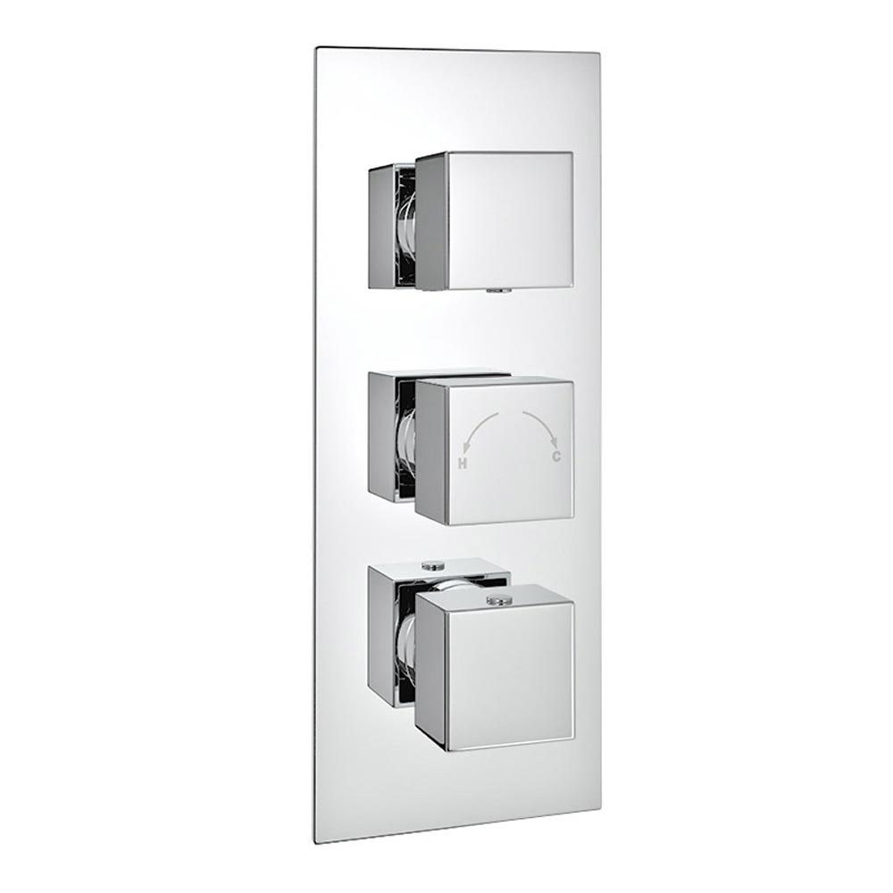 Kartell Pure Triple Concealed Thermostatic Shower Valve