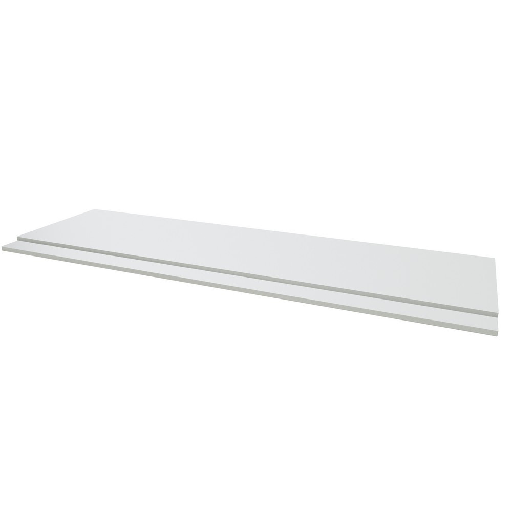 Kartell Purity 700mm 2-Piece End Panel White