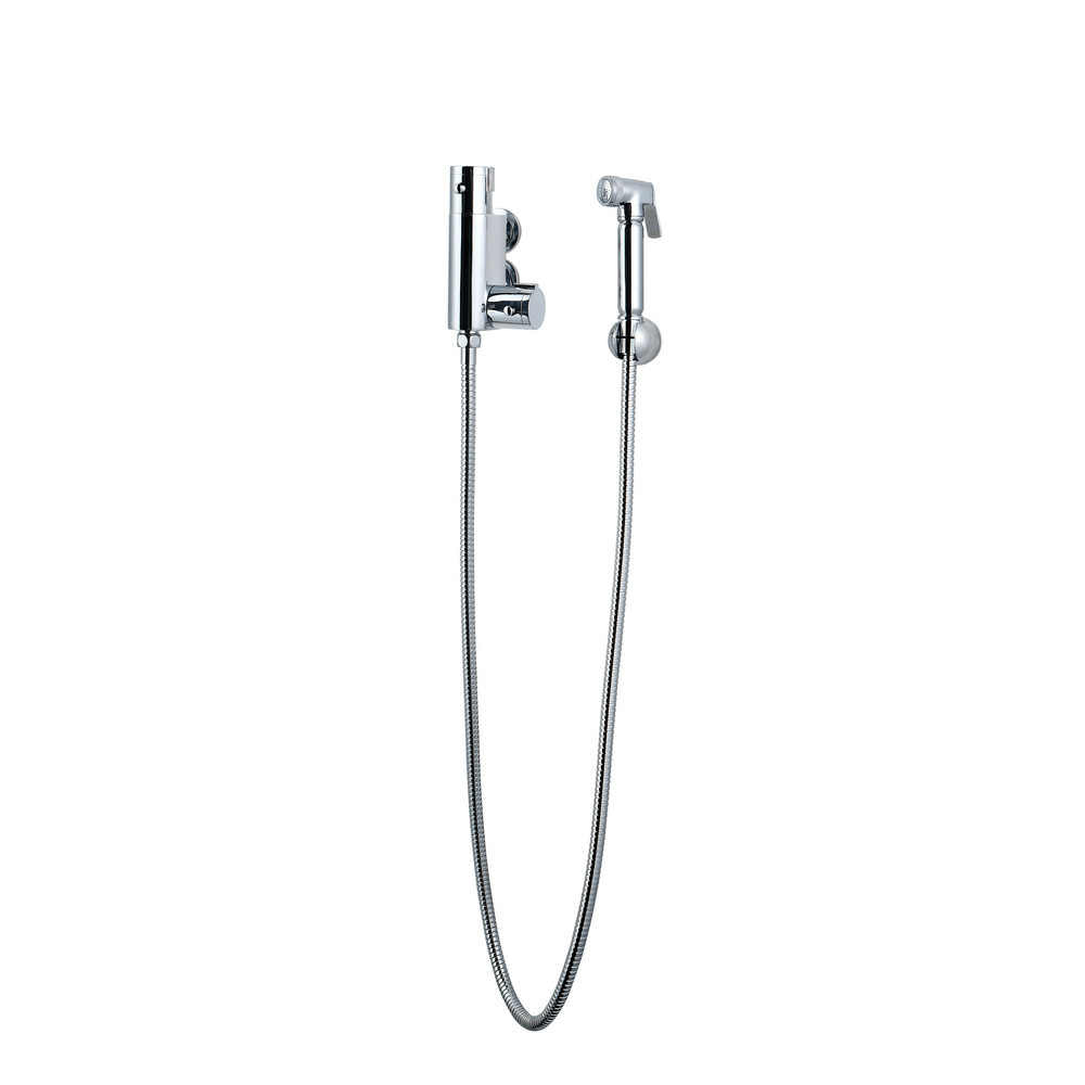 Kartell Thermostatic Chrome Douche Kit with Mixing Valve and Spray Head