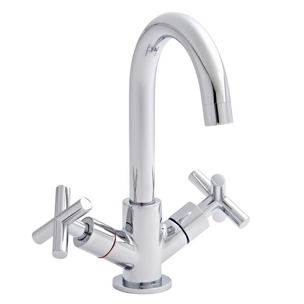 Kartell Times Mono Basin Mixer with Click Waste (1)