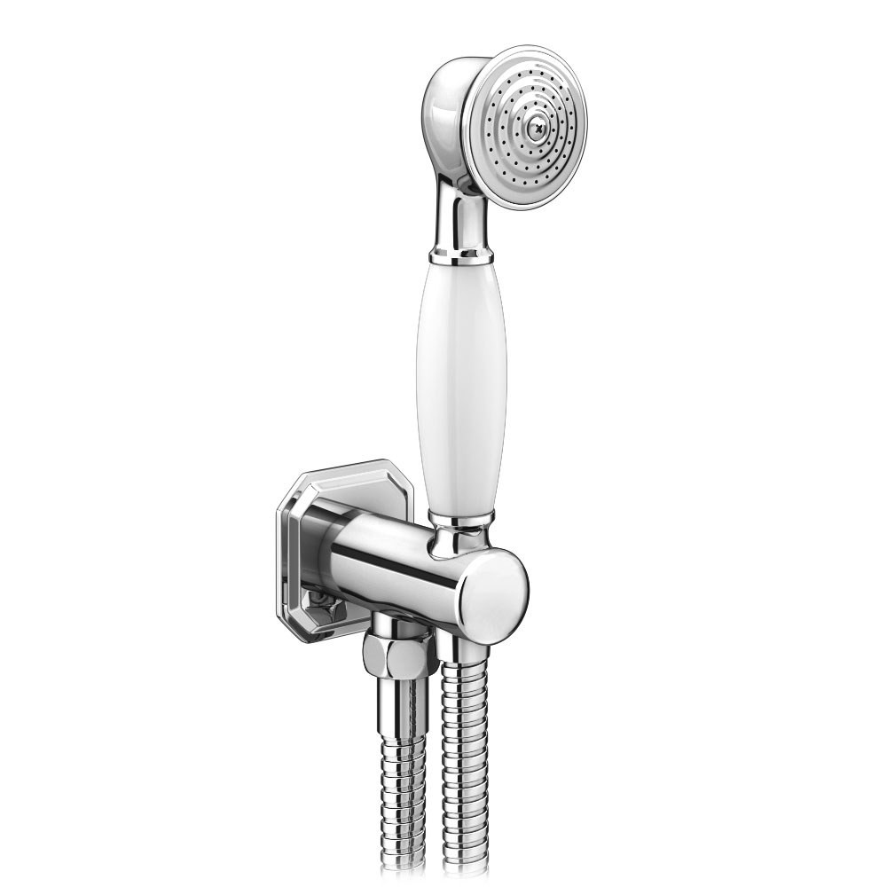 Kartell Traditional Outlet Elbow with Wall Bracket and Handset