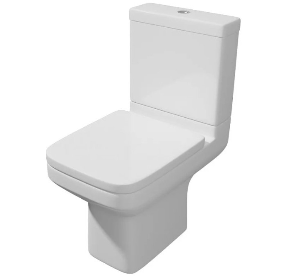 Kartell Trim C/C WC Pan, Cistern and Soft Close Seat