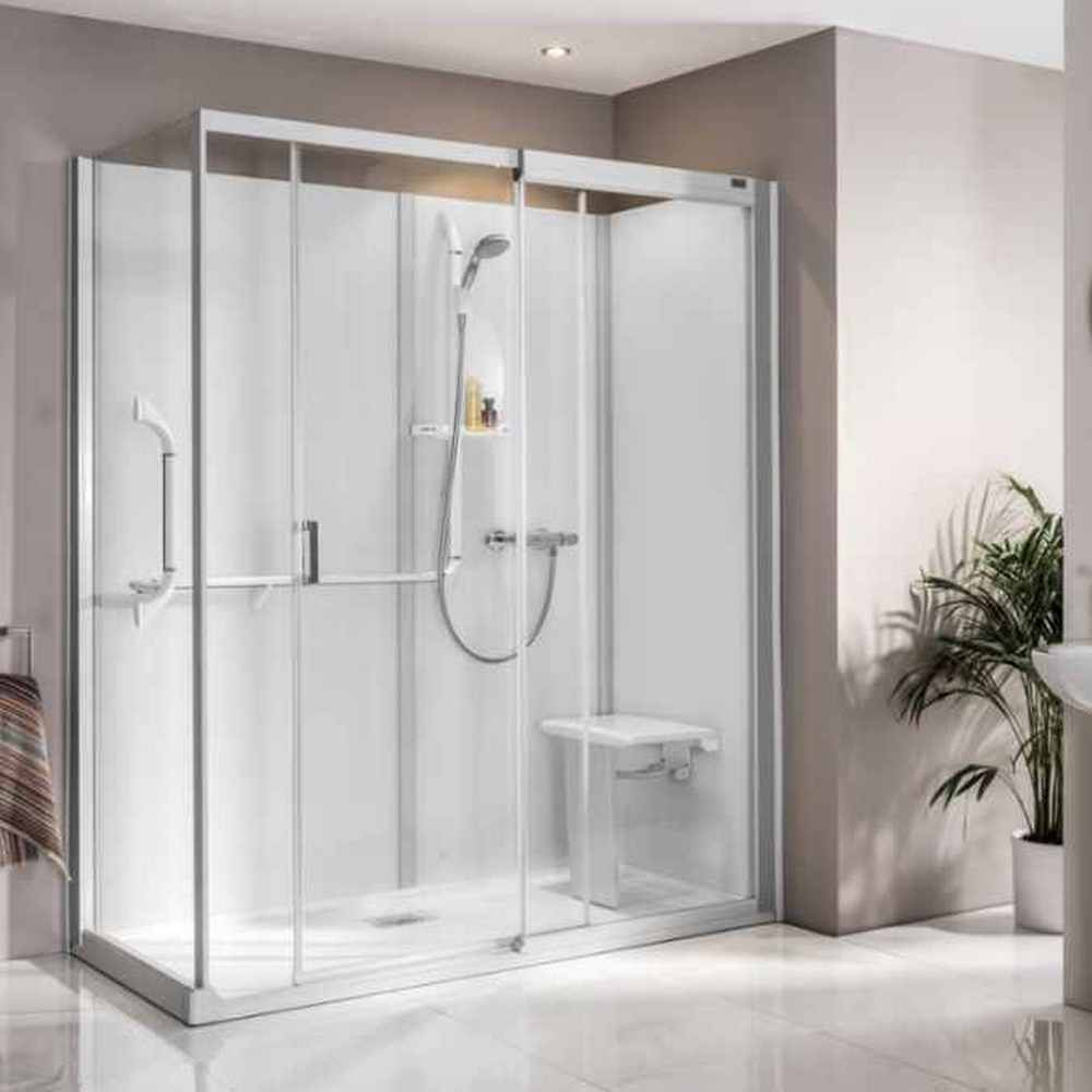 Kinedo Kinemagic 7 Serenity+ 1700 x 700mm Corner Thermo Sliding Shower Cubicle