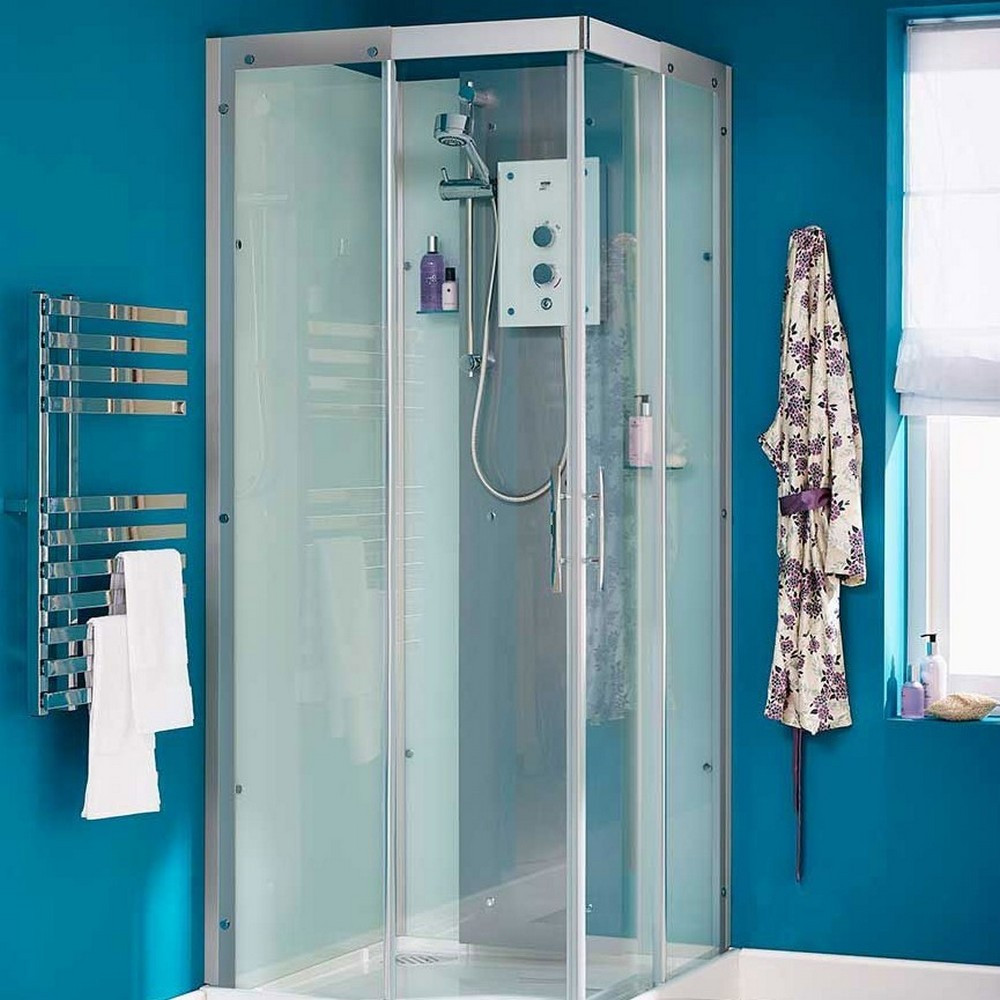 Kinedo Moonlight 800mm Self Contained Corner Shower Cubicle