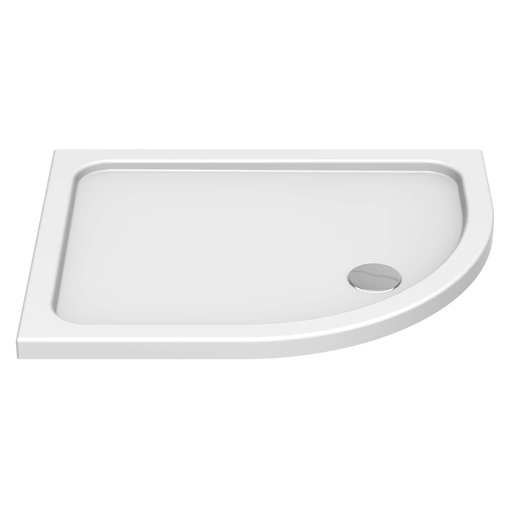 Kudos Kstone 1000 x 800mm Offset Quadrant Shower Tray Left Hand