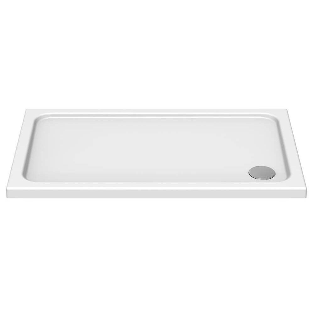 Kudos Kstone 1000 x 800mm Rectangular Shower Tray with Corner Waste