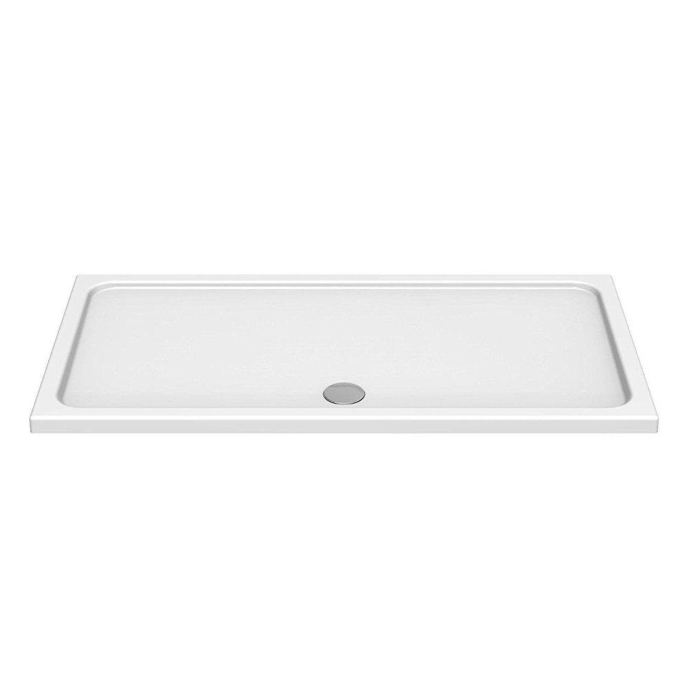 Kudos Kstone 1500 x 800mm Rectangular Shower Tray with Central Waste