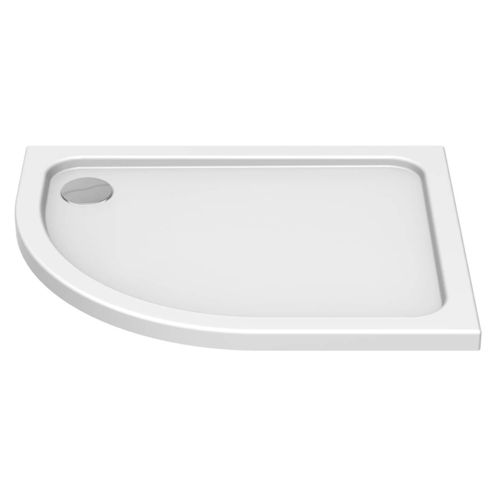 Kudos Kstone 900 x 800mm Offset Quadrant Shower Tray Right Hand
