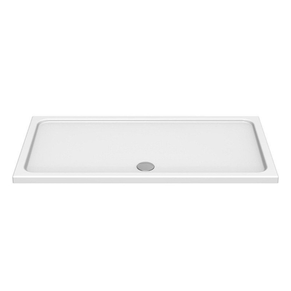 Kudos Kstone Slip Resistant 1400 x 700mm Rectangular Shower Tray with Central Waste (1)