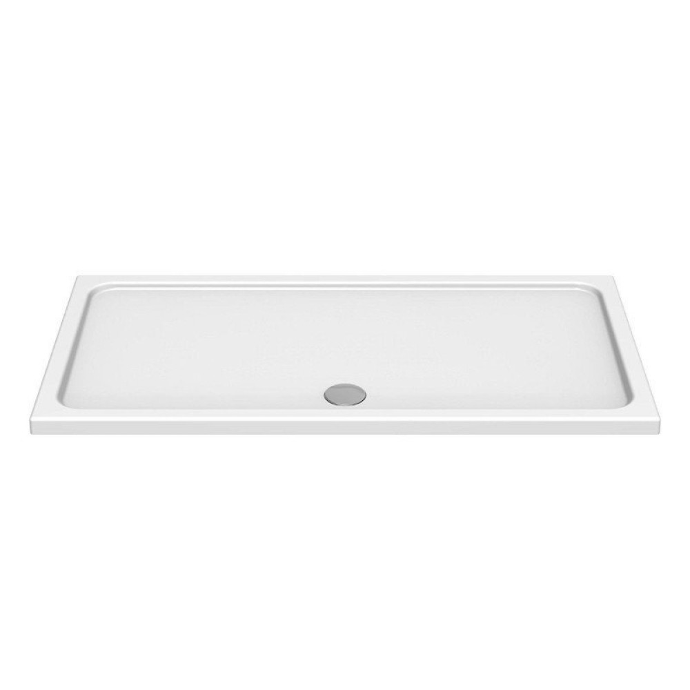 Kudos Kstone Slip Resistant 1700 x 800mm Rectangular Shower Tray with Central Waste (1)