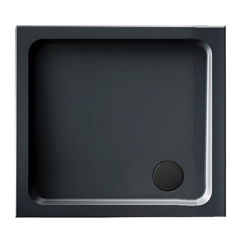 Kudos Kstone Slip Resistant Slate Grey 900mm Square Shower Tray