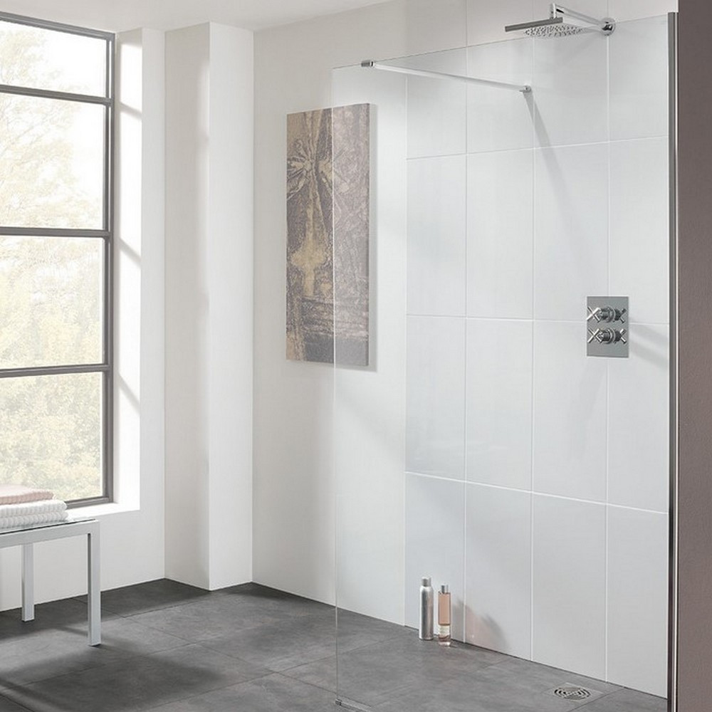 Lakes 1100mm Cannes Walk-In Shower Panel (1)