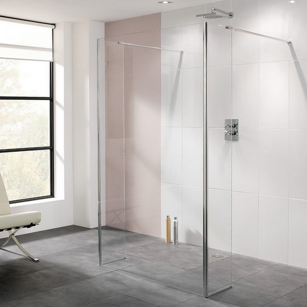 Lakes 1110mm Riviera Walk-In Shower and Bypass Panels (1)