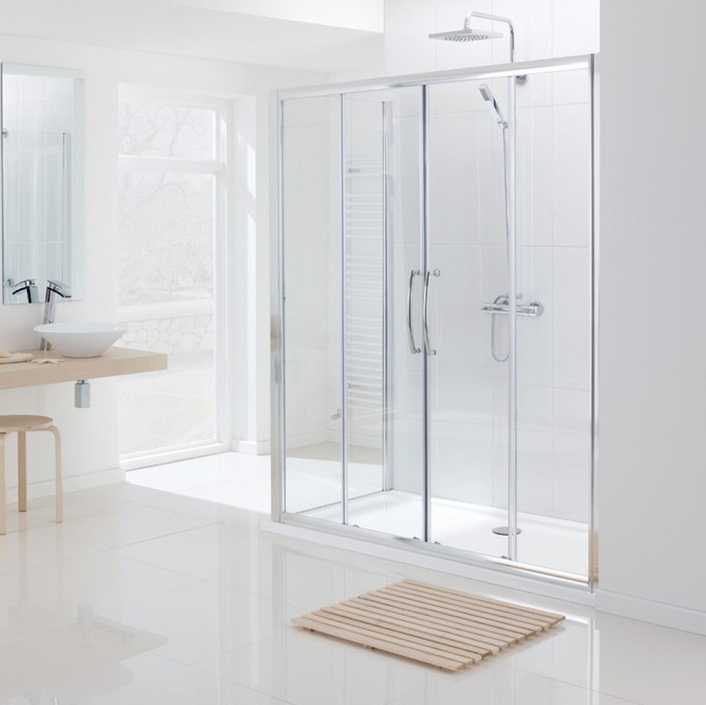 Lakes 1700mm Double Sliding Shower Door