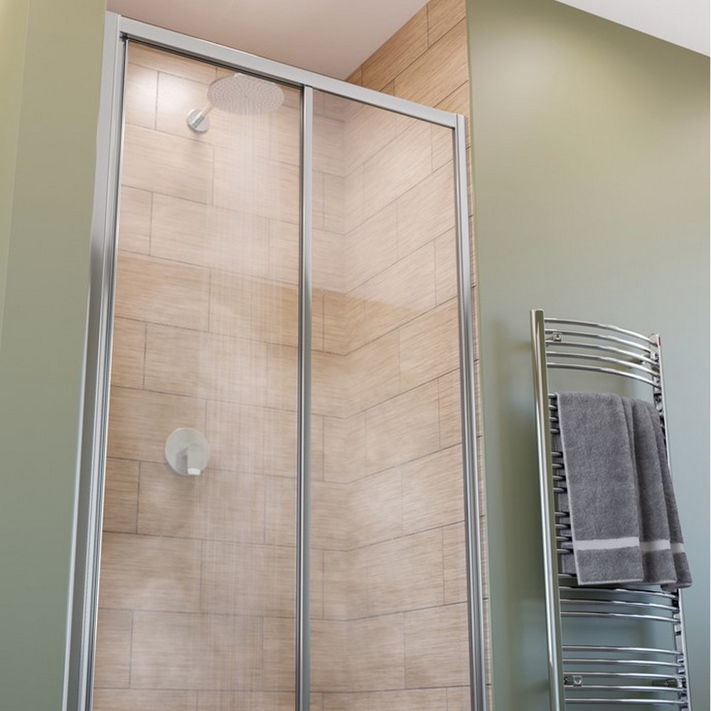 Lakes Bathrooms 1000mm Framed Sliding Shower Door