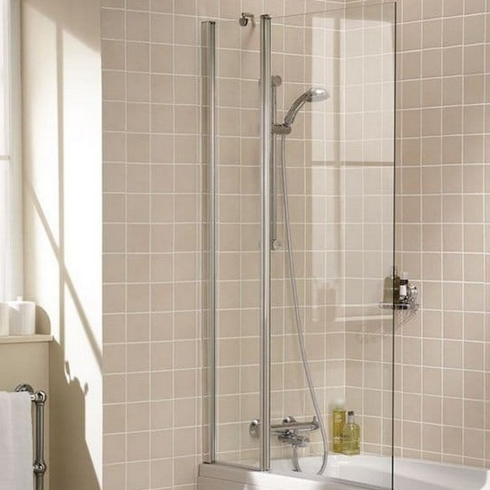 Lakes Bathrooms 944mm Double Square Shower Screen