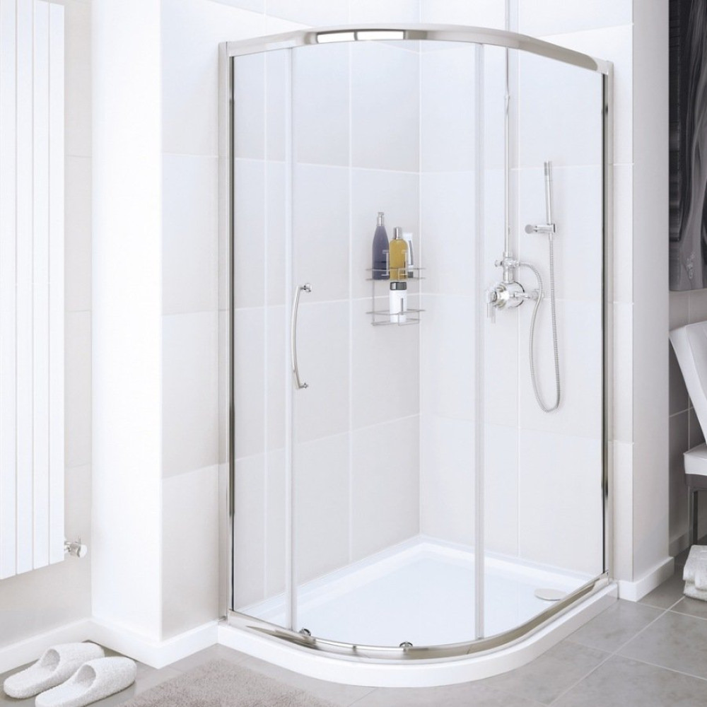 Lakes Classic 1000 x 800mm Single Door Offset Quadrant Enclosure