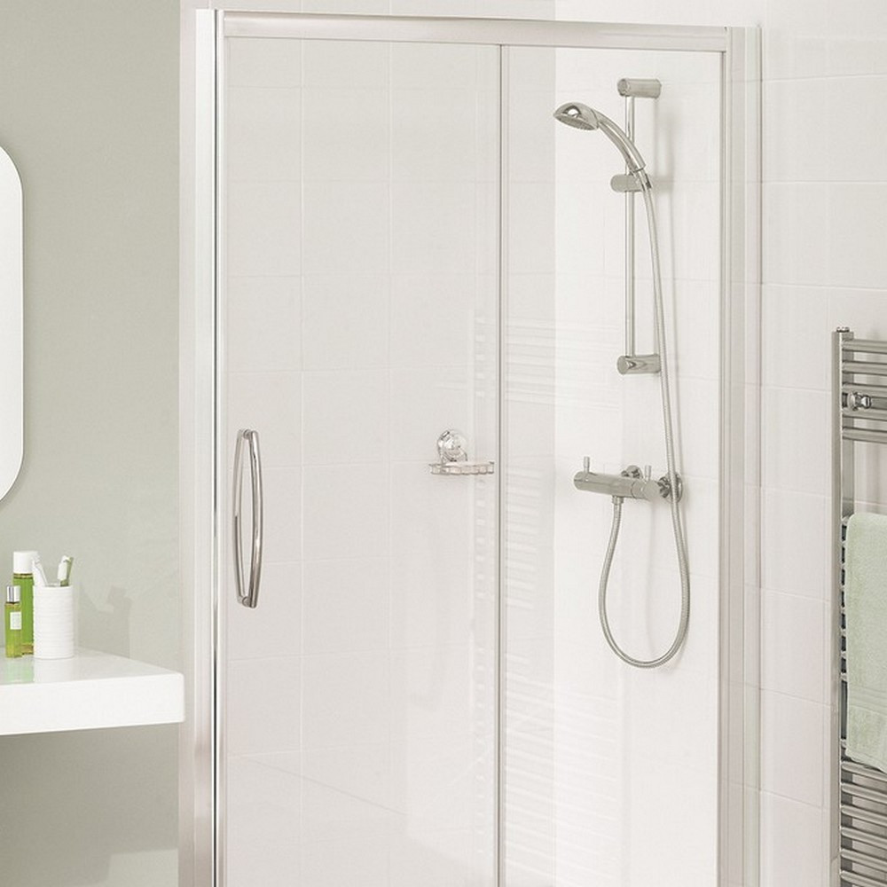 Lakes Classic Collection Semi-Frameless Low Threshold Slider Door 1600mm Left Hand (1)