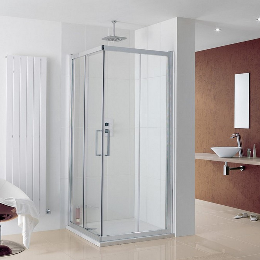 Lakes Coastline Malmo 1000mm Corner Entry Shower Enclosure
