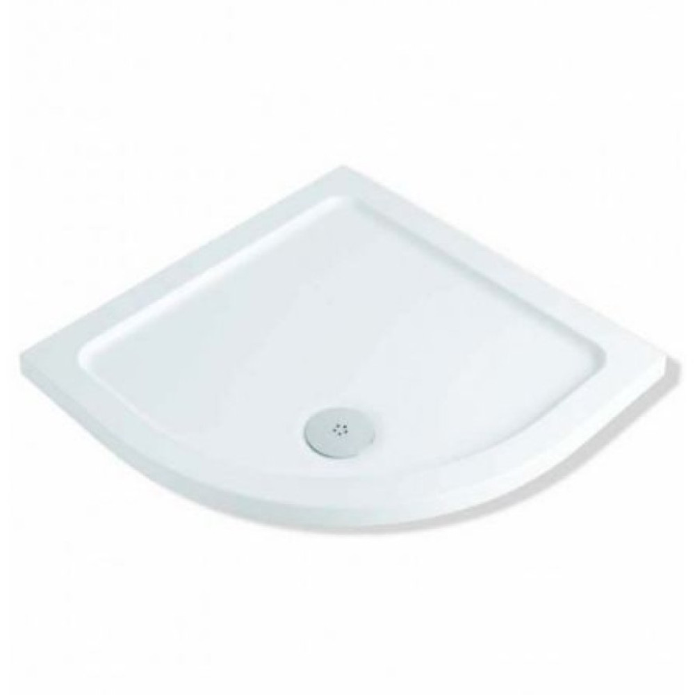 Lakes Low Profile 800mm Quadrant Shower Tray & Fast Flow Waste