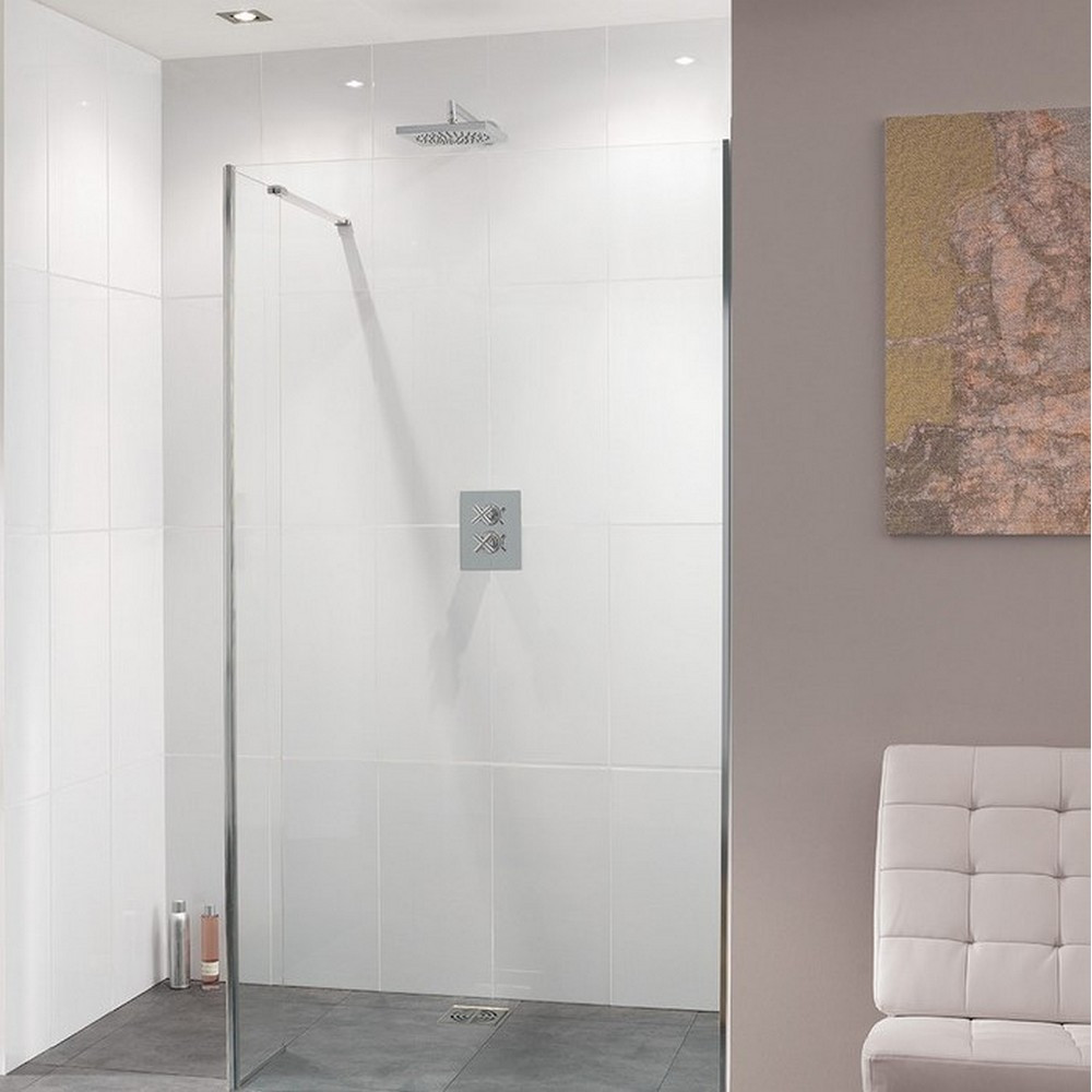 Lakes Nice 1000mm Walk In 8mm Shower Panel