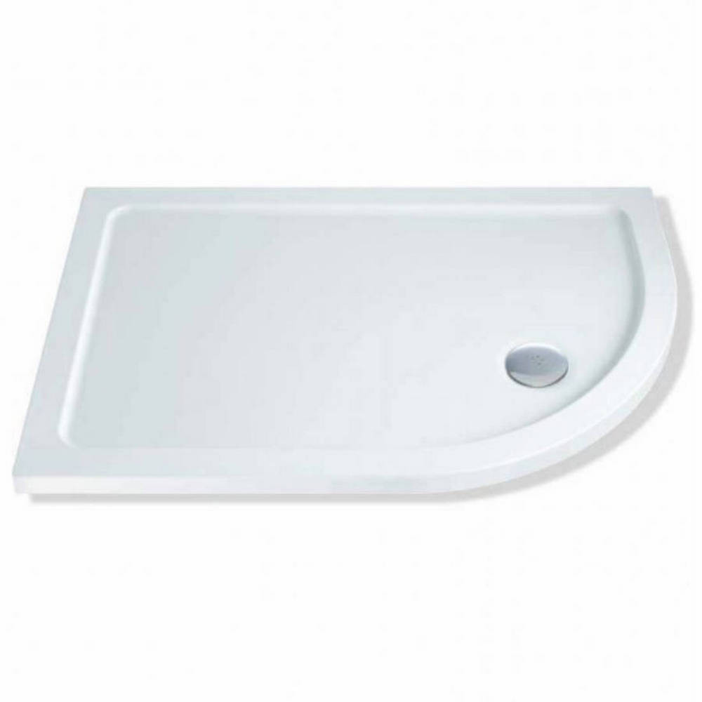 MX Elements 1000 x 760mm Offset Quadrant Right Hand Shower Tray (1)