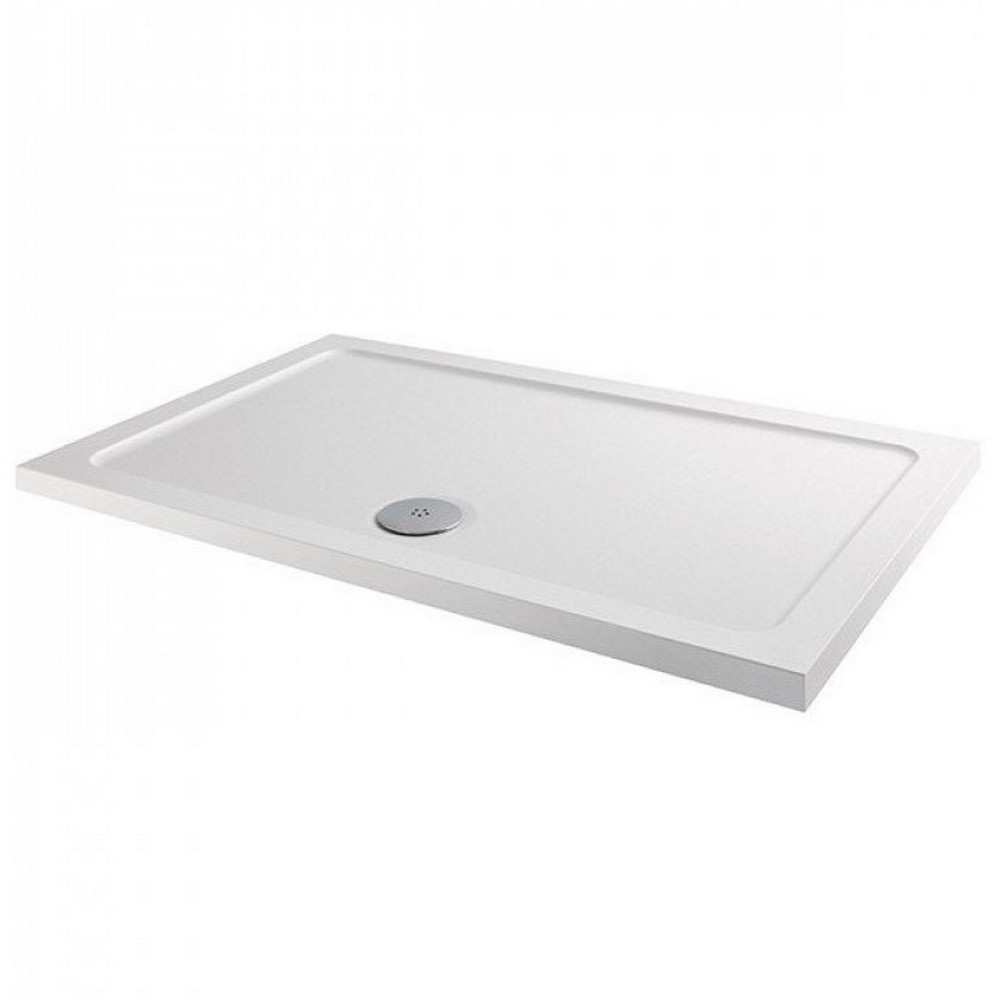 MX Elements 1200 x 800mm Anti Slip Rectangular Shower Tray