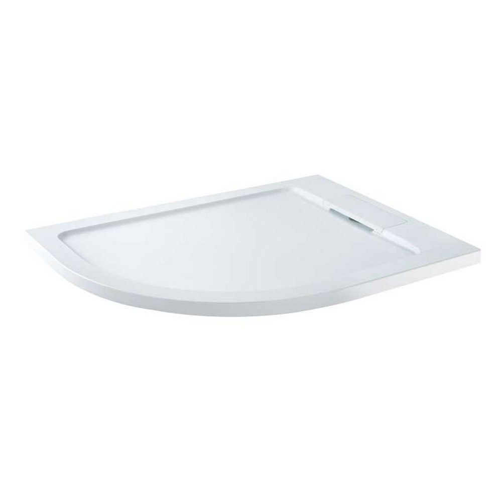 MX Expressions 1200 x 900mm Hidden Waste Left Hand Offset Quadrant Shower Tray