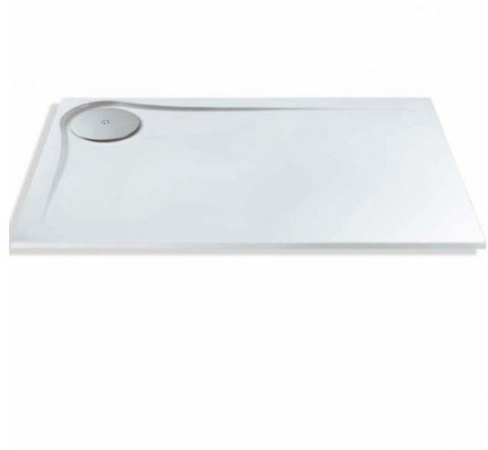 MX Optimum 1400 x 900mm Rectangular shower tray right hand
