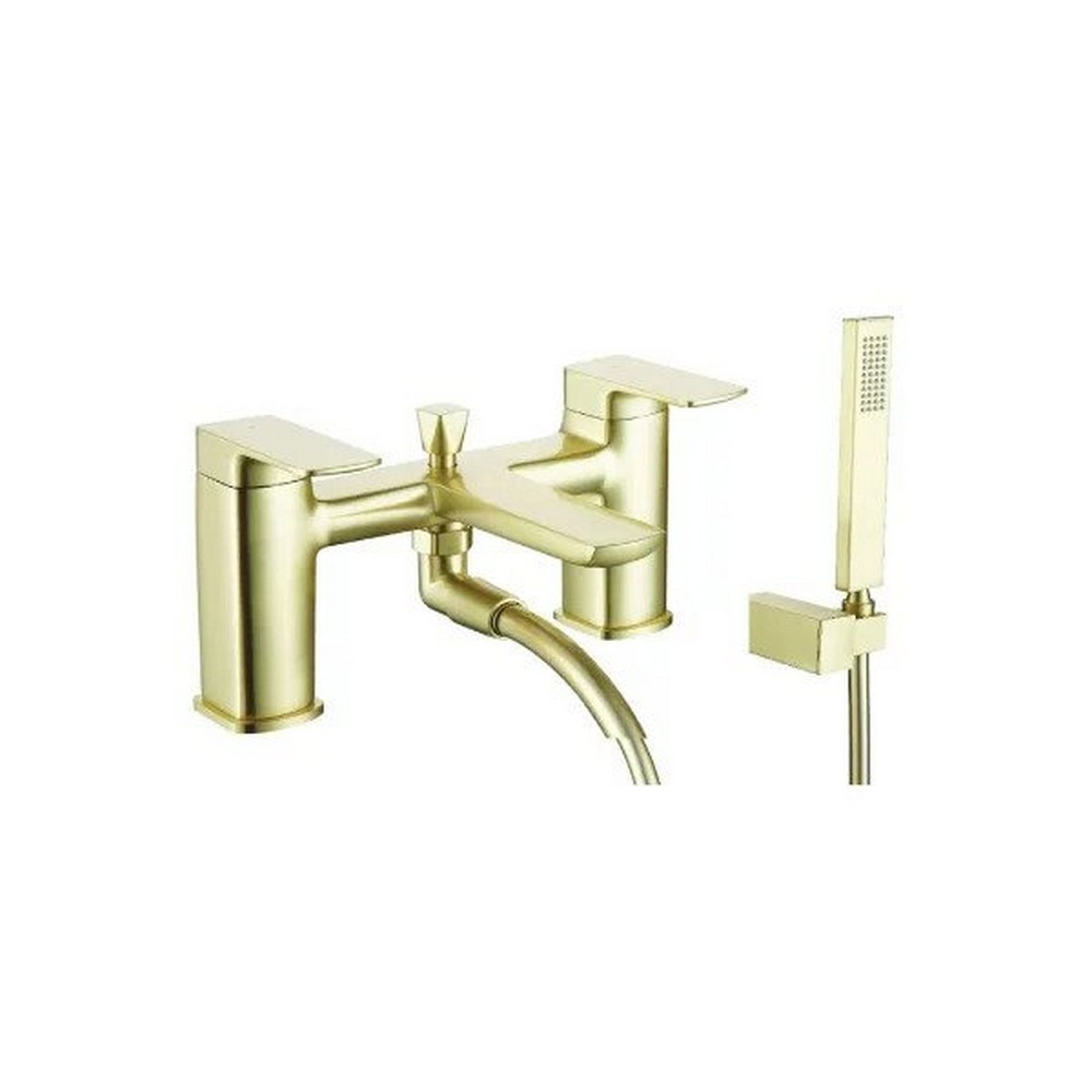 Marflow Carmani Bath Shower Mixer in Brushed Brass