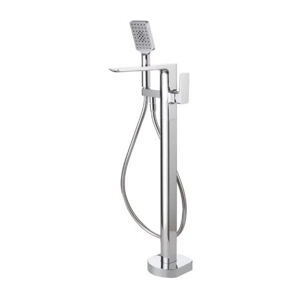 Marflow Carmani Freestanding Bath Shower Mixer in Chrome