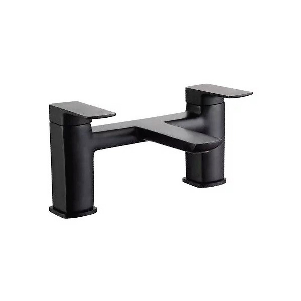 Marflow Carmani Matt Black Bath Filler