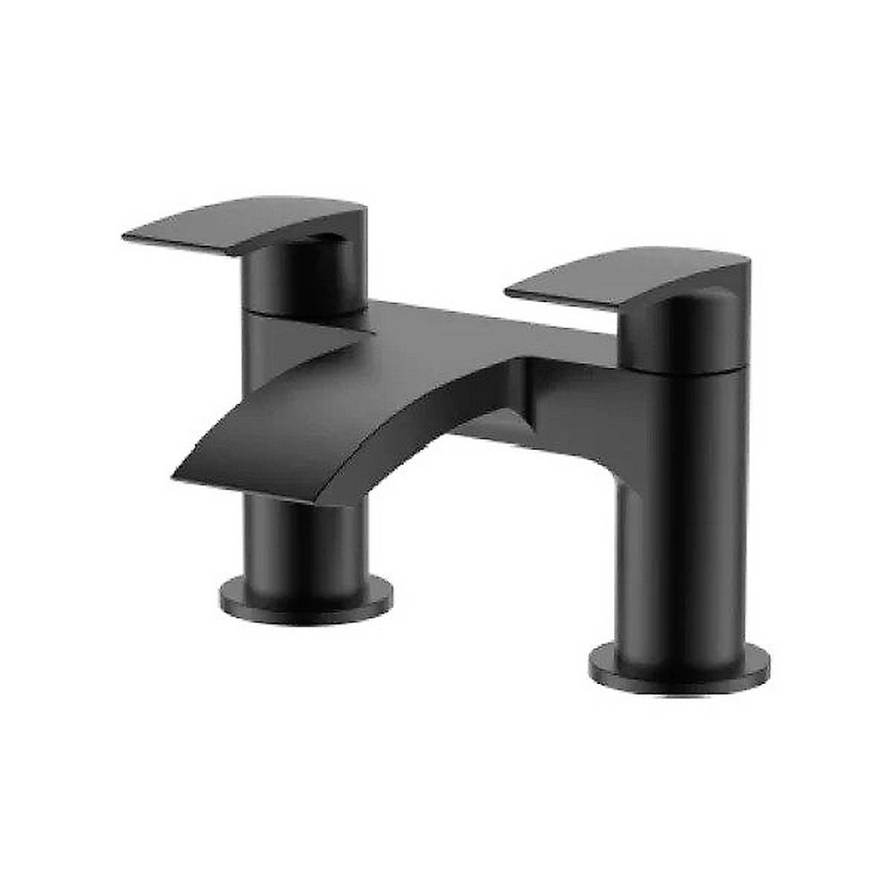 Marflow Lenso Matt Black Bath Filler